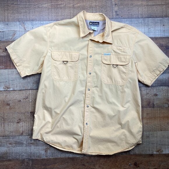 Men's Columbia Short Sleeve Button Shirt size XXL - Picture 1 of 5